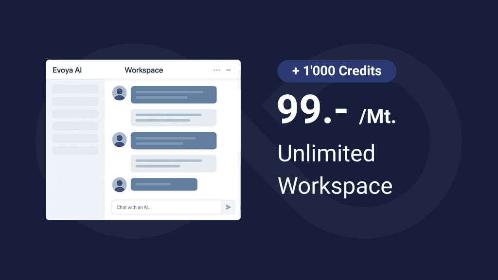 evoya ai monthly rate