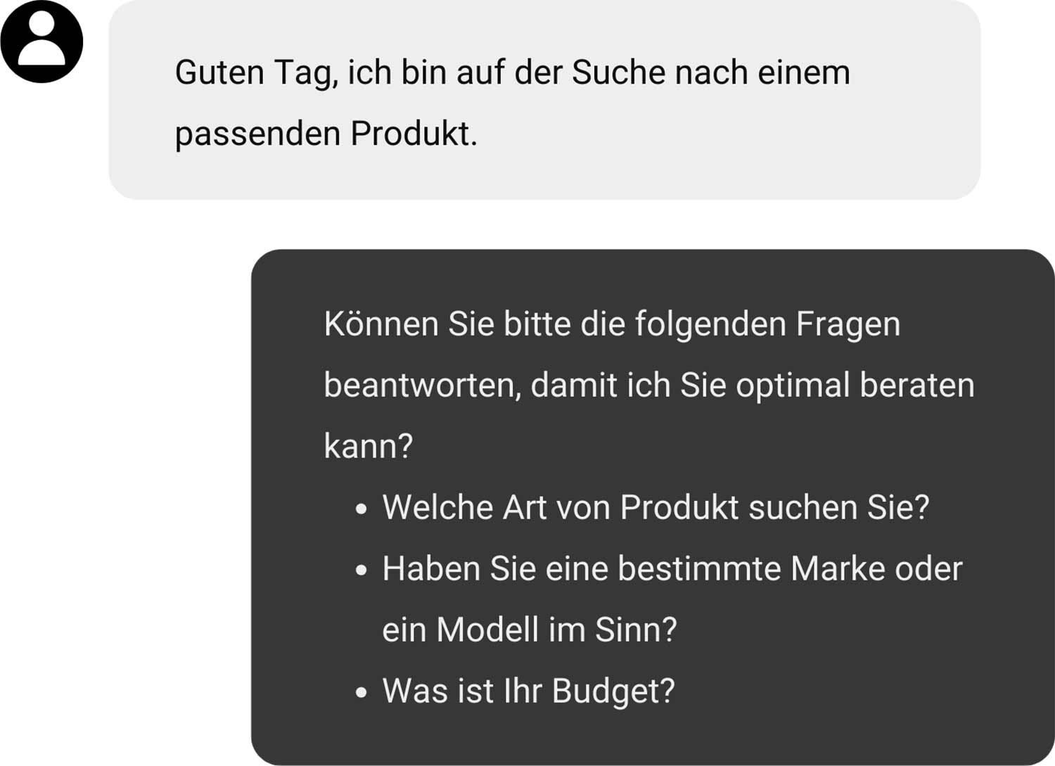 Personalisierte Unterhaltungen